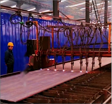 甘肃肃南钢结构车间数控等离子切割机